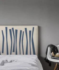 MyQuintus Têtes De Lit Tête De Lit Avec Housse Bleu 140 Cm -SURMATELAS Soldes tete de lit avec housse bleu 140 cm 32