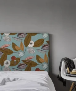 MyQuintus Têtes De Lit Tête De Lit Avec Housse Bleu 160 Cm -SURMATELAS Soldes tete de lit avec housse bleu 160 cm 20