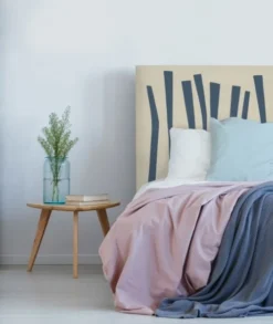 MyQuintus Têtes De Lit Tête De Lit Avec Housse Bleu 160 Cm -SURMATELAS Soldes tete de lit avec housse bleu 160 cm 39