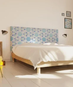 MyQuintus Têtes De Lit Tête De Lit Avec Housse Bleu 160 Cm -SURMATELAS Soldes tete de lit avec housse bleu 160 cm 41