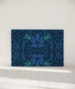 MyQuintus Têtes De Lit Tête De Lit Avec Housse Bleu Prusse 160 Cm -SURMATELAS Soldes tete de lit avec housse bleu prusse 160 cm 2