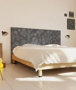 MyQuintus Têtes De Lit Tête De Lit Avec Housse Gris 140 Cm -SURMATELAS Soldes tete de lit avec housse gris 140 cm 11