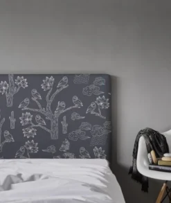 MyQuintus Têtes De Lit Tête De Lit Avec Housse Gris 140 Cm -SURMATELAS Soldes tete de lit avec housse gris 140 cm 15