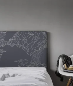 MyQuintus Têtes De Lit Tête De Lit Avec Housse Gris 160 Cm -SURMATELAS Soldes tete de lit avec housse gris 160 cm 10