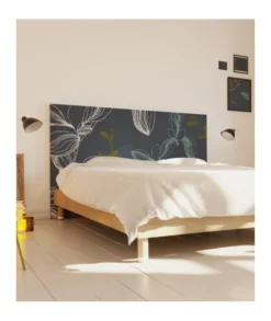 MyQuintus Têtes De Lit Tête De Lit Avec Housse Gris De Payne 160 Cm -SURMATELAS Soldes tete de lit avec housse gris de payne 160 cm 1