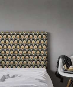 MyQuintus Têtes De Lit Tête De Lit Avec Housse Jaune 160 Cm -SURMATELAS Soldes tete de lit avec housse jaune 160 cm 8