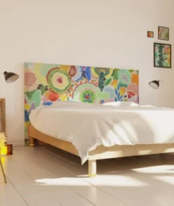 MyQuintus Têtes De Lit Tête De Lit Avec Housse Multicolore 140 Cm -SURMATELAS Soldes tete de lit avec housse multicolore 140 cm 1