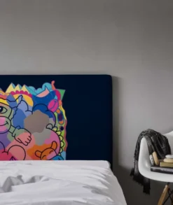 MyQuintus Têtes De Lit Tête De Lit Avec Housse Multicolore 140 Cm -SURMATELAS Soldes tete de lit avec housse multicolore 140 cm 16