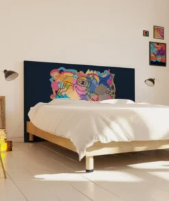 MyQuintus Têtes De Lit Tête De Lit Avec Housse Multicolore 160 Cm -SURMATELAS Soldes tete de lit avec housse multicolore 160 cm 17