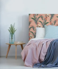 MyQuintus Têtes De Lit Tête De Lit Avec Housse Rose 140 Cm -SURMATELAS Soldes tete de lit avec housse rose 140 cm 17