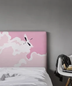 MyQuintus Têtes De Lit Tête De Lit Avec Housse Rose 160 Cm -SURMATELAS Soldes tete de lit avec housse rose 160 cm 10