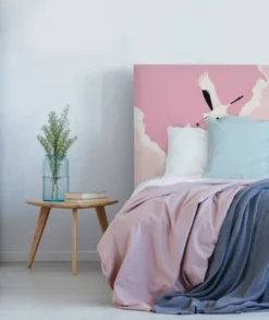 MyQuintus Têtes De Lit Tête De Lit Avec Housse Rose 180 Cm -SURMATELAS Soldes tete de lit avec housse rose 180 cm 11