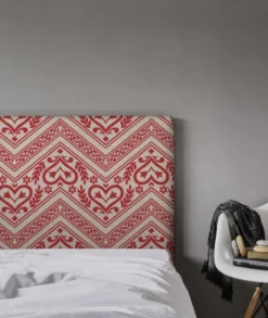 MyQuintus Têtes De Lit Tête De Lit Avec Housse Rouge 140 Cm -SURMATELAS Soldes tete de lit avec housse rouge 140 cm 14