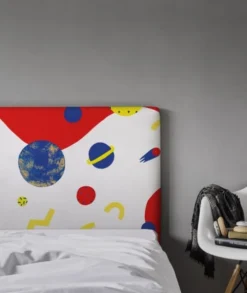 MyQuintus Têtes De Lit Tête De Lit Avec Housse Rouge 140 Cm -SURMATELAS Soldes tete de lit avec housse rouge 140 cm 4