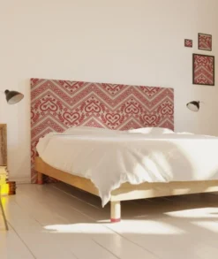 MyQuintus Têtes De Lit Tête De Lit Avec Housse Rouge 180 Cm -SURMATELAS Soldes tete de lit avec housse rouge 180 cm 11