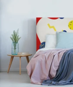 MyQuintus Têtes De Lit Tête De Lit Avec Housse Rouge 180 Cm -SURMATELAS Soldes tete de lit avec housse rouge 180 cm 9