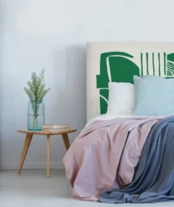 MyQuintus Têtes De Lit Tête De Lit Avec Housse Vert 160 Cm -SURMATELAS Soldes tete de lit avec housse vert 160 cm 23