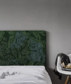 MyQuintus Têtes De Lit Tête De Lit Avec Housse Vert 160 Cm -SURMATELAS Soldes tete de lit avec housse vert 160 cm 50