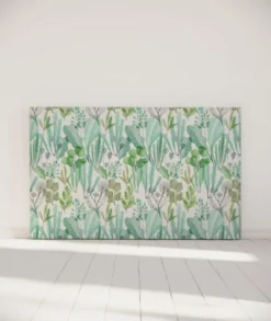 MyQuintus Têtes De Lit Tête De Lit Avec Housse Vert 180 Cm -SURMATELAS Soldes tete de lit avec housse vert 180 cm 42