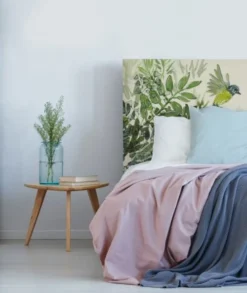 MyQuintus Têtes De Lit Tête De Lit Avec Housse Vert 180 Cm -SURMATELAS Soldes tete de lit avec housse vert 180 cm 5