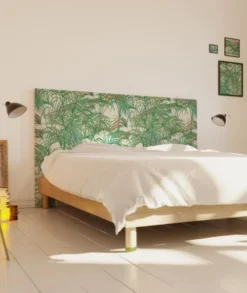 MyQuintus Têtes De Lit Tête De Lit Avec Housse Vert 180 Cm -SURMATELAS Soldes tete de lit avec housse vert 180 cm 7