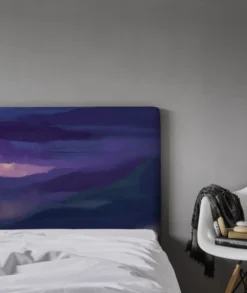 MyQuintus Têtes De Lit Tête De Lit Avec Housse Violet 180 Cm -SURMATELAS Soldes tete de lit avec housse violet 180 cm 4