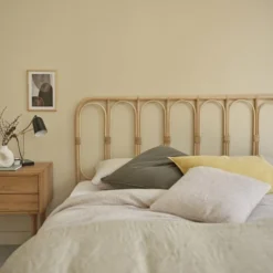 Bois Dessus Bois Dessous Têtes De Lit Tête De Lit Bohème En Rotin 160 Cm -SURMATELAS Soldes tete de lit boheme en rotin 160 cm 14