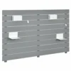 ID Kids Têtes De Lit Tête De Lit Bois Massif Gris -SURMATELAS Soldes tete de lit bois massif gris 2