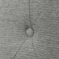 Homcom Têtes De Lit Tête De Lit Capitonnée Rembourrée MDF Coton Polyester Gris -SURMATELAS Soldes tete de lit capitonnee rembourree mdf coton polyester gris 3