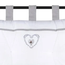 Lovely Casa Têtes De Lit Tête De Lit Coton Gris 45x70cm -SURMATELAS Soldes tete de lit coton gris 45x70cm 2