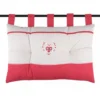 Lovely Casa Têtes De Lit Tête De Lit Coton Rouge 45x70cm -SURMATELAS Soldes tete de lit coton rouge 45x70cm