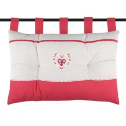 Lovely Casa Têtes De Lit Tête De Lit Coton Rouge 45x70cm -SURMATELAS Soldes tete de lit coton rouge 45x70cm 3