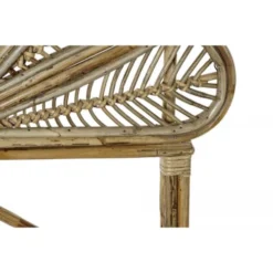 Wadiga Têtes De Lit Tête De Lit Demi-lune Rotin 90x4x128cm -SURMATELAS Soldes tete de lit demi lune rotin 90x4x128cm 2