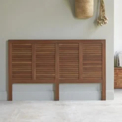 Tikamoon Têtes De Lit Tête De Lit En Acajou Massif 160 Cm -SURMATELAS Soldes tete de lit en acajou massif 160 cm 4