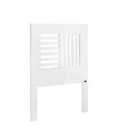 MOYCOR Têtes De Lit Tête De Lit En Bois De Mindi Blanc L100