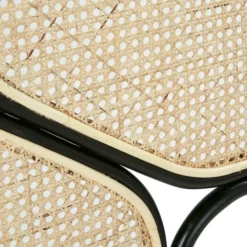 Bois Dessus Bois Dessous Têtes De Lit Tête De Lit En Cannage Et Rotin Noir L160 -SURMATELAS Soldes tete de lit en cannage et rotin noir l160 3