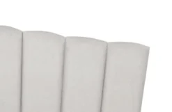 RNT By Really Nice Things Têtes De Lit Tête De Lit En Contreplaqué Et Velours Gris Chaleureux. -SURMATELAS Soldes tete de lit en contreplaque et velours gris chaleureux 2