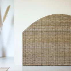 Tikamoon Têtes De Lit Tête De Lit En Kubu 160 Cm -SURMATELAS Soldes tete de lit en kubu 160 cm 3