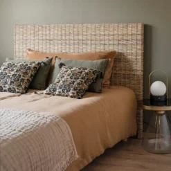 Grenier Alpin Têtes De Lit Tête De Lit En Kubu 175 Cm Pour Lit De 160 Cm De Large -SURMATELAS Soldes tete de lit en kubu 175 cm pour lit de 160 cm de large 2