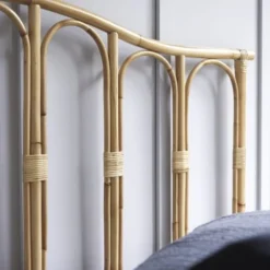 Tikamoon Têtes De Lit Tête De Lit En Rotin 160 Cm -SURMATELAS Soldes tete de lit en rotin 160 cm 8