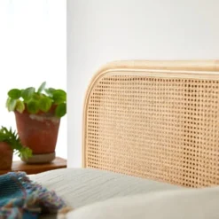 Tikamoon Têtes De Lit Tête De Lit En Rotin Cannée 160 Cm -SURMATELAS Soldes tete de lit en rotin cannee 160 cm 8