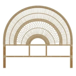 Rendez Vous Déco Têtes De Lit Tête De Lit En Rotin Naturel 140 Cm -SURMATELAS Soldes tete de lit en rotin naturel 140 cm 4