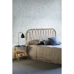 Kok Maison Têtes De Lit Tête De Lit En Rotin Vintage L160 Beige -SURMATELAS Soldes tete de lit en rotin vintage l160 beige 3