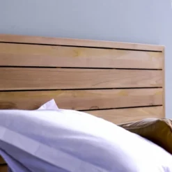 Tikamoon Têtes De Lit Tête De Lit En Teck Massif 165 Cm -SURMATELAS Soldes tete de lit en teck massif 165 cm 2