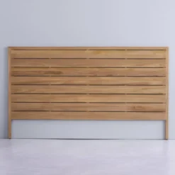 Tikamoon Têtes De Lit Tête De Lit En Teck Massif 165 Cm -SURMATELAS Soldes tete de lit en teck massif 165 cm 3