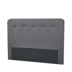 Drawer Têtes De Lit Tête De Lit En Tissu 150 Cm Gris Anthracite -SURMATELAS Soldes tete de lit en tissu 150 cm gris anthracite 2