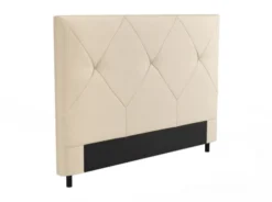 Usinestreet Têtes De Lit Tête De Lit En Tissu BAILA - Beige, Largeur - 160 Cm -SURMATELAS Soldes tete de lit en tissu baila beige largeur 160 cm 4