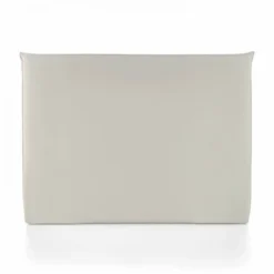 Oviala Têtes De Lit Tête De Lit En Tissu Blanc 160 Cm -SURMATELAS Soldes tete de lit en tissu blanc 160 cm 4