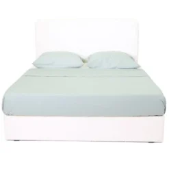 Homifab Têtes De Lit Tête De Lit En Tissu Bouclette Blanc 160 Cm -SURMATELAS Soldes tete de lit en tissu bouclette blanc 160 cm 5