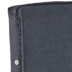 Oviala Têtes De Lit Tête De Lit En Tissu Gris Anthracite 180 Cm -SURMATELAS Soldes tete de lit en tissu gris anthracite 180 cm 3